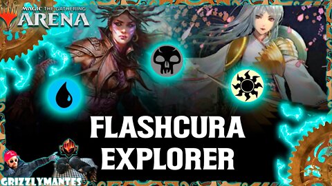 ⚫⚪🔵🗲FLASHCURA🗲🔵⚪⚫||Streets of New Capenna || [MTG Arena] Bo1 Blue White Black Esper Explorer Deck