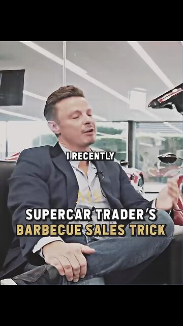 SUPER CARS Salesman Barbeque TRICK