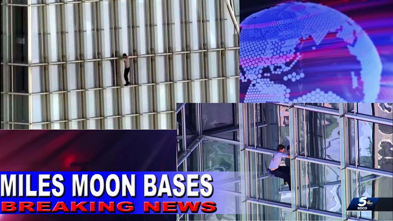 Man Free Climbs 844ft Building in Oklahoma City