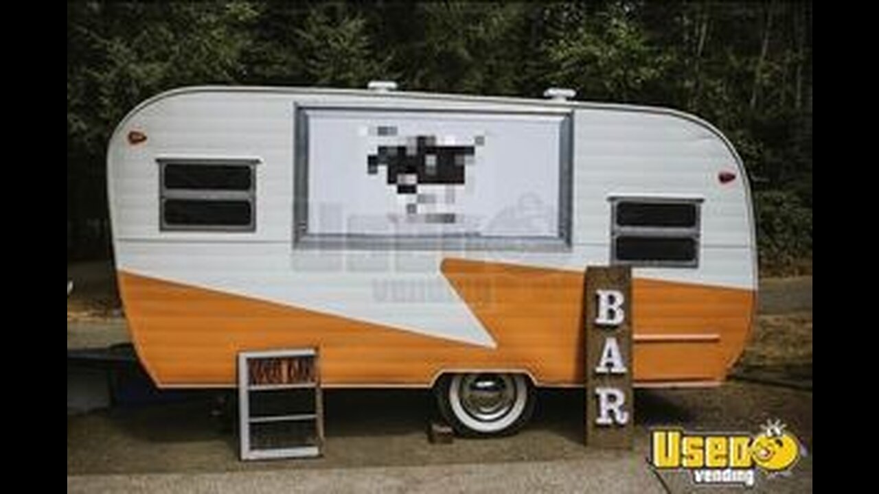 Vintage - 1953 14' Beverage and Coffee Trailer | Mobile Vending Trailer for Sale in Washington