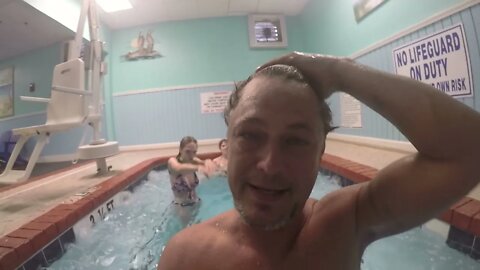 My ladies in the jacuzzi