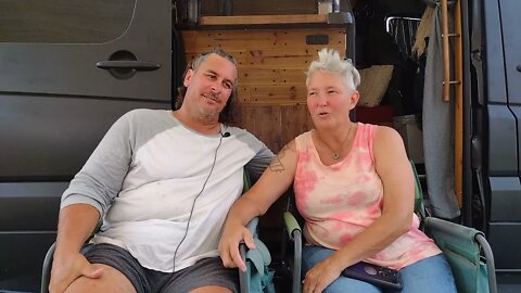 Van Tour+Interview with Nat And Don In The Wild! Beautiful Sprinter Conversion And Unique Story