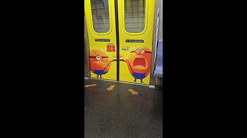 Minions on the Subway