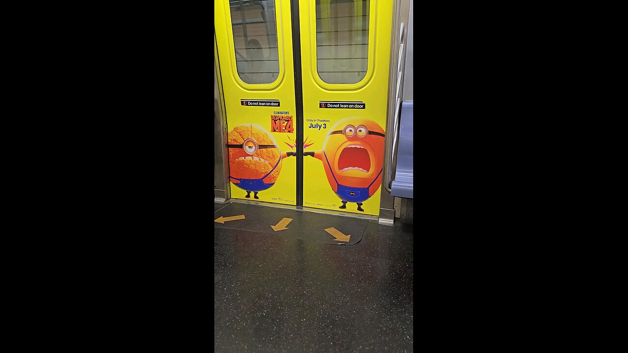 Minions on the Subway
