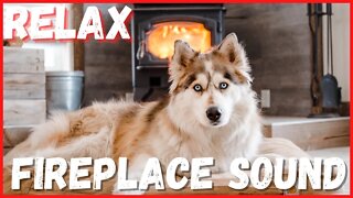 Soothing fireplace sound for deep and peaceful sleep Relaxing fireplace sound!