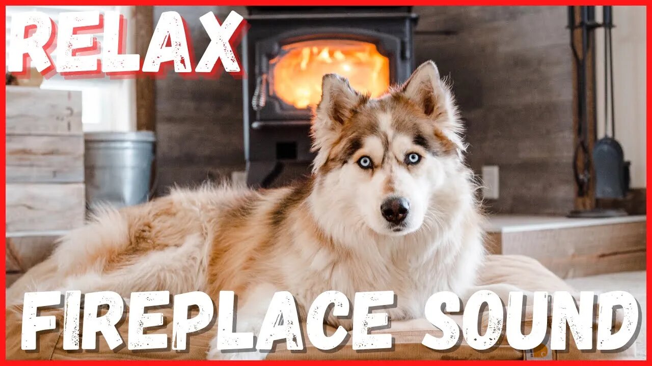 Soothing fireplace sound for deep and peaceful sleep Relaxing fireplace sound!