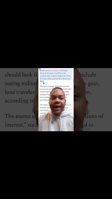 How Could Bad Guys NOT Be Crossing The Border?