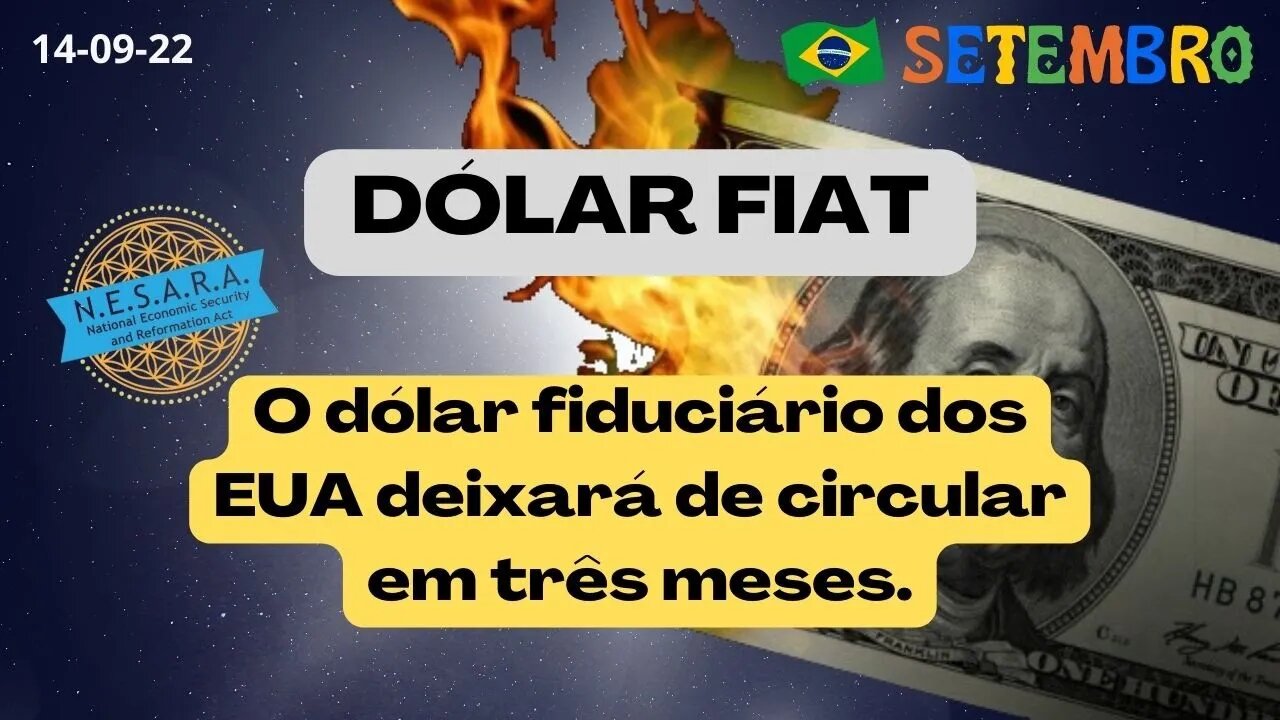 DÓLAR FIAT deixará de circular em três meses