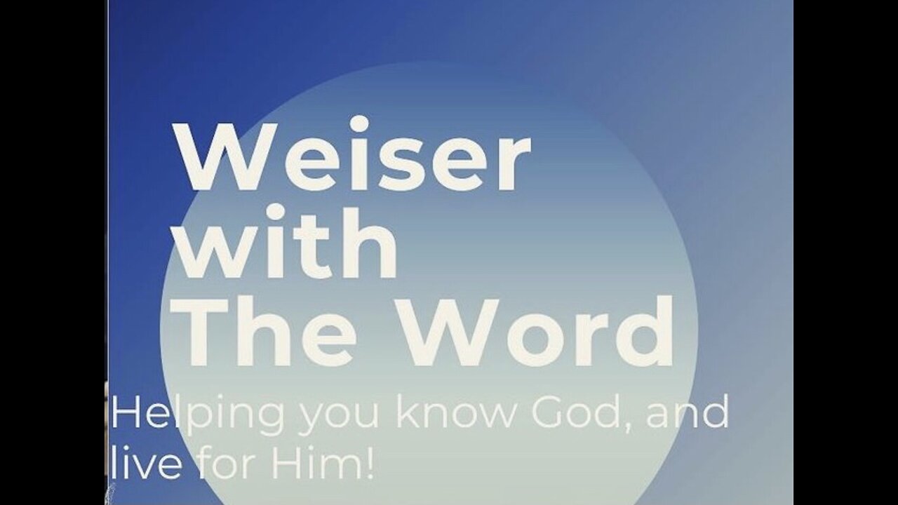 Weiser with The Word