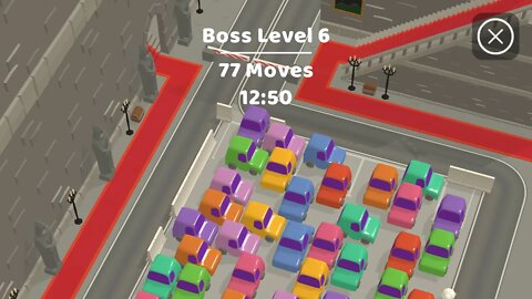 Parking Jam 3D-Boss level 6