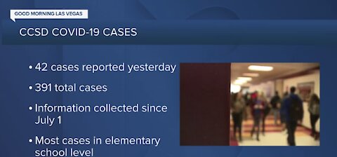 Almost 400 cases in CCSD