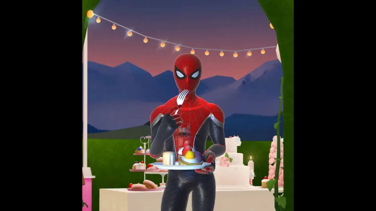 Vídeo de Animação - Homem Aranha Spider Man dançando #shorts