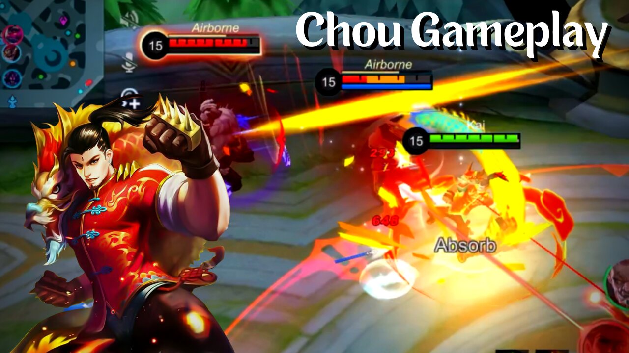 Chou Gameplay || Mobile Legends Bang Bang