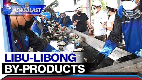 Libu-libong by-products, nabuo ng MMDA sa kanilang Brick Making Facility sa Tondo, Maynila