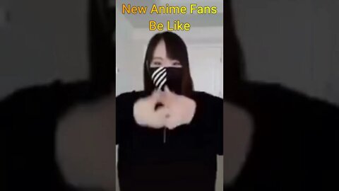 Kid Who Just Started Watching Anime #shorts