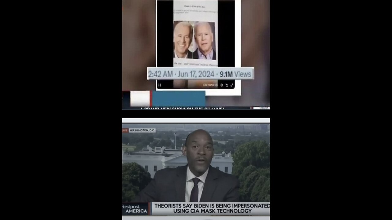BIDEN GOT CLONED and HAS a DOPPELGANGER finally in the MSM