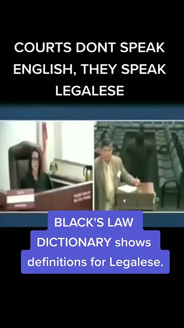 Speak legalese? Wait what not English??