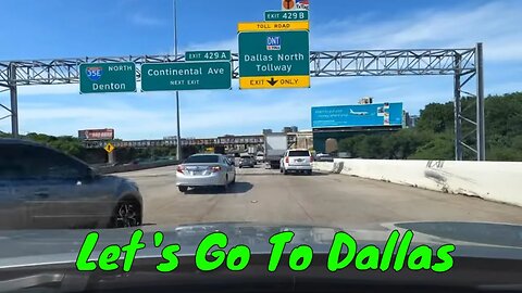 Let's go to Dallas Real Time Road Trip 4K