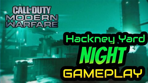 Call of Duty Modern Warfare 2019 Multiplayer Map Hackney Yard Night Gameplay