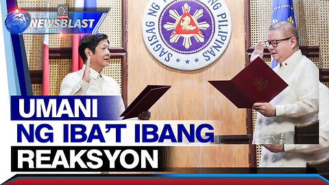 Pagkakatalaga kay DA Sec. Francisco laurel, jr., umani ng iba't ibang reaksyon mula sa mga senador