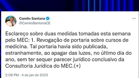 REVOGAÇO NO MEC