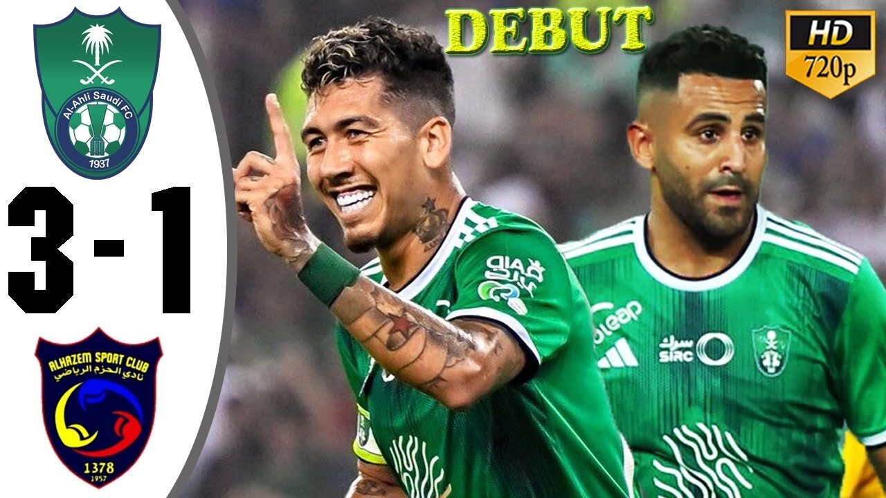 FIRMINO-HAT-TRICK-IN-DEBUT-Al-Ahli-vs-Al