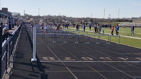 3.20.24 - Campbell County HS Quad Meet - Girls 100 Hurdles (All Heats)