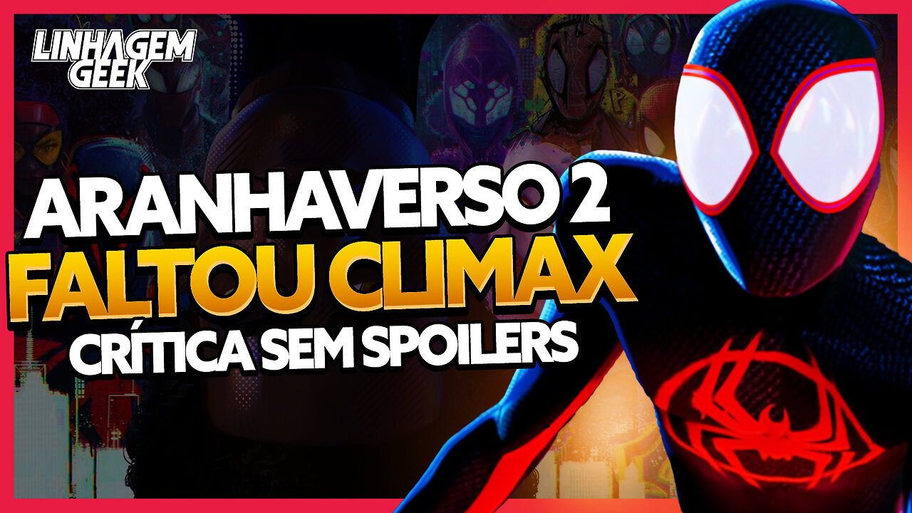 NÃO SUPERA O PRIMEIRO! ARANHAVERSO 2 SEM SPOILER
