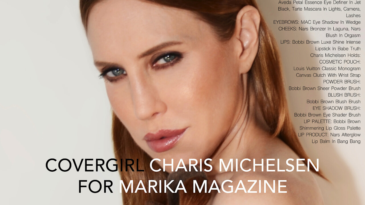 MARIKA MAGAZINE (ISSUE 1295) FEATURING ACTRESS & BEAUTY BOOK AUTHOR CHARIS MICHELSEN