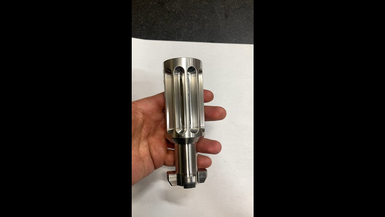 Showcasing Machined Part