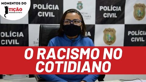 Delegada é vítima de racismo em loja de grife | Momentos do Tição, Programa de Preto