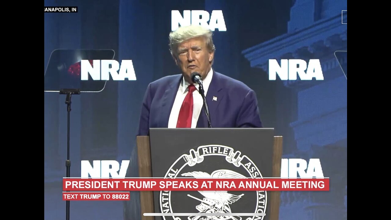 Trump NRA Speech -Securing 2A -Bill Lee Red Flag Laws -Washington State Gun Ban -Bank Gun Ban