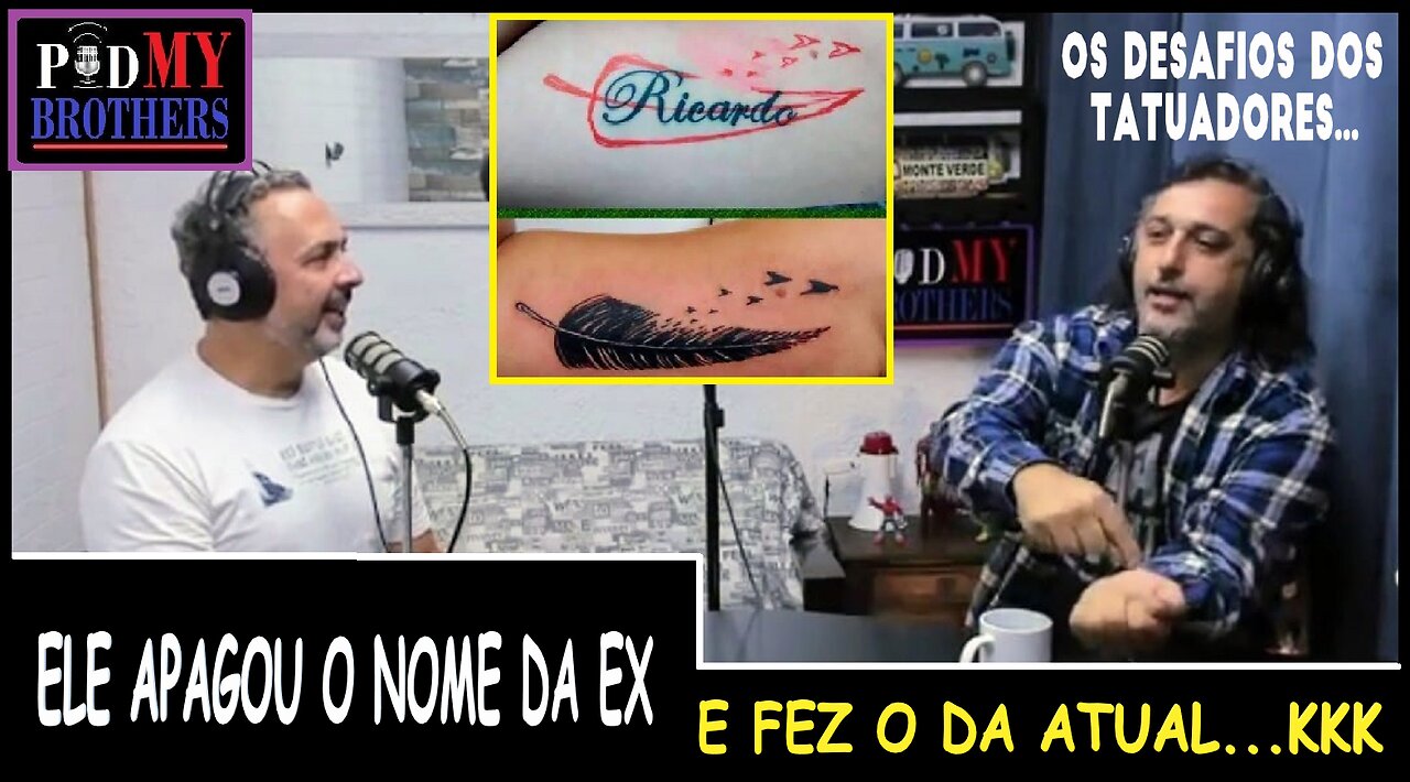 TATUAGEM COM NOME DE EX...