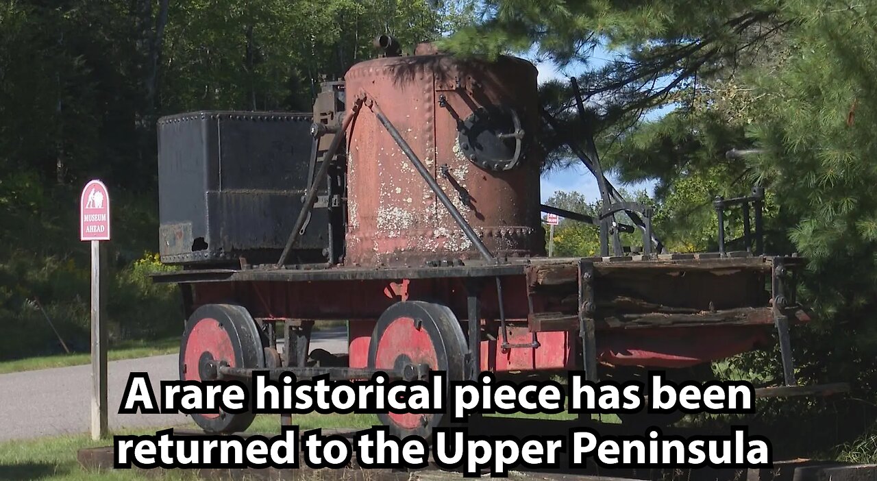 A rare historical piece has been returned to the Upper Peninsula