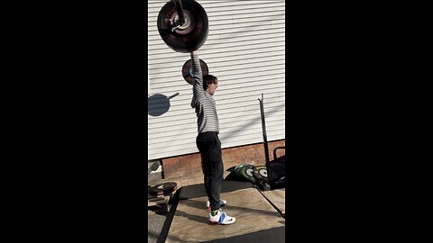 Clean Deadlift + Clean + Front Squat + Power Jerk