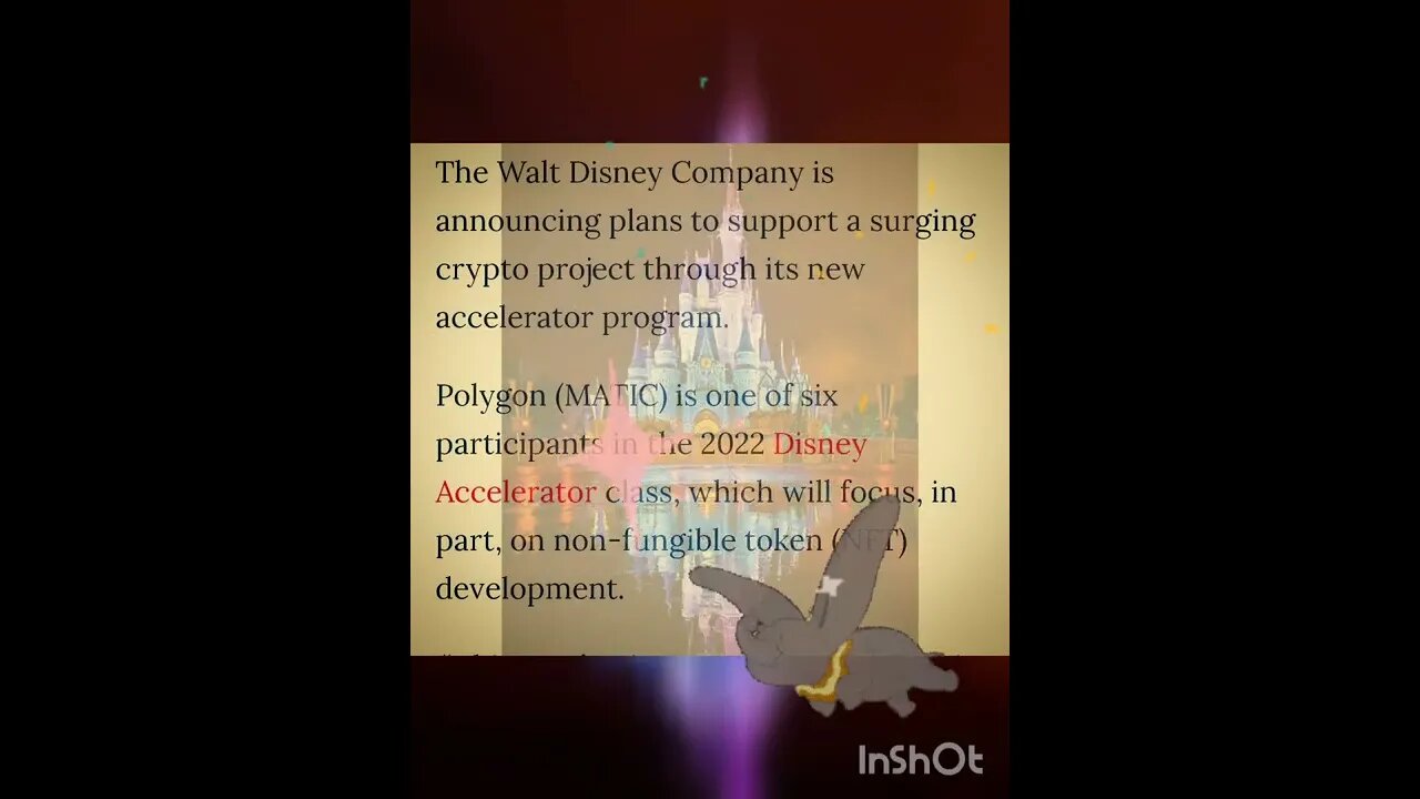 #Disney picks #matic🔥 4 #nft #crypto project💰 @MichelleWhitedove