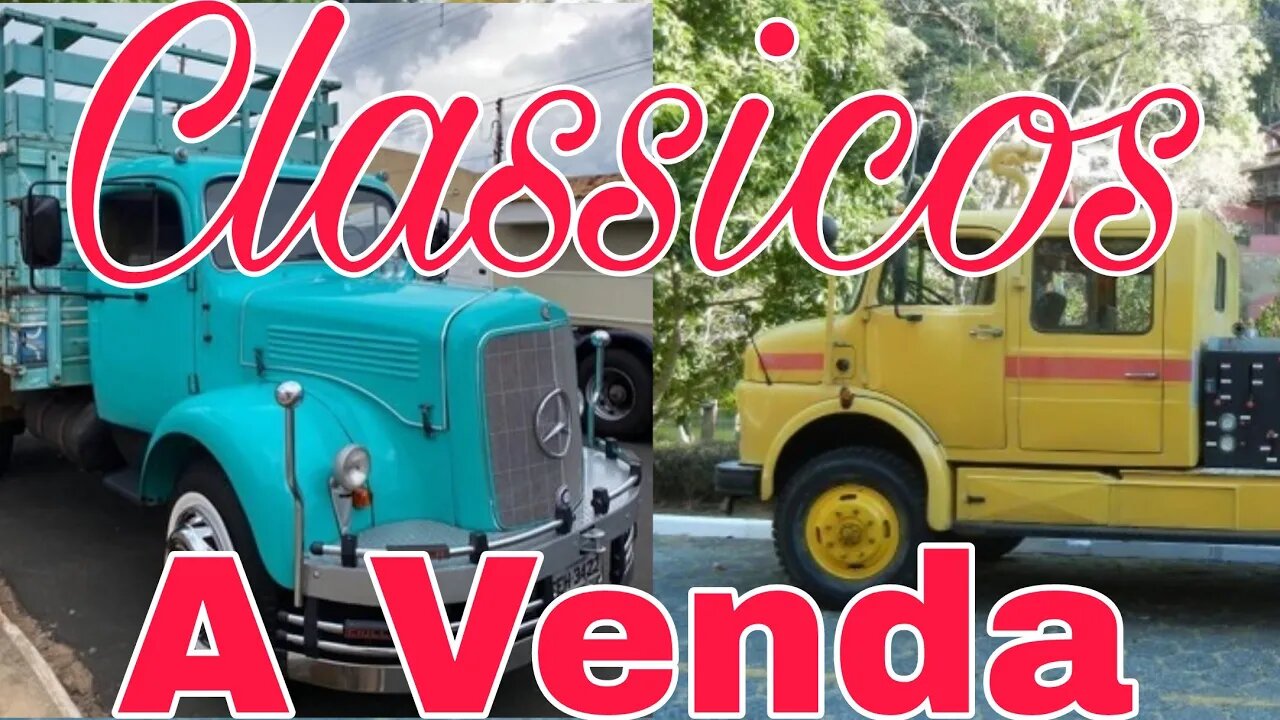 Ep.24 🚚 Caminhões Clássicos à Venda 📉 QRA Oliveira