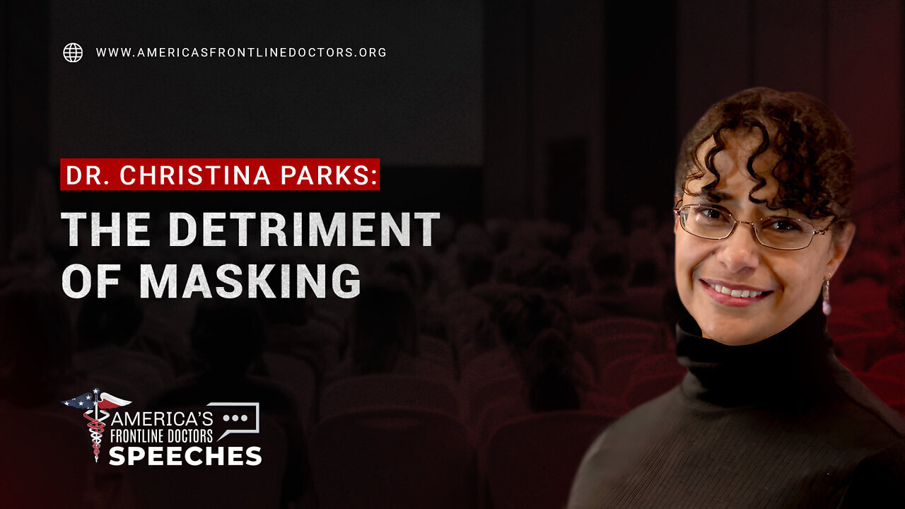 Dr. Christina Parks: The Detriment of Masking