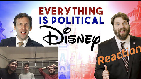 Democratic Disney vs Republican Disney Reaction