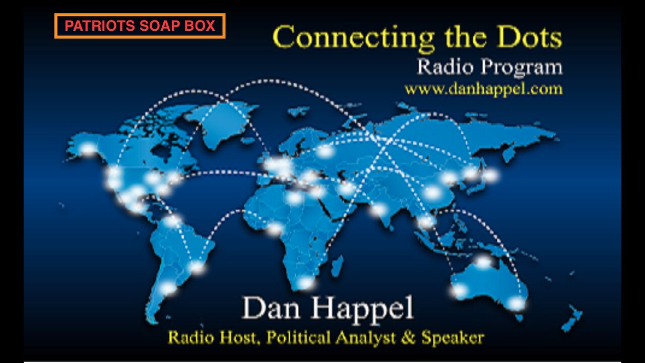 Dan Happels CONNECTING THE DOTS TUESDAY APRIL 9th 2024 Dr. Robert Malone Joins Dan Today.