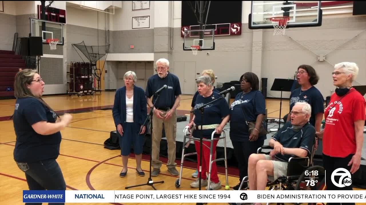 Therapeutic choir helps patients struggling with certain diseases find their voice