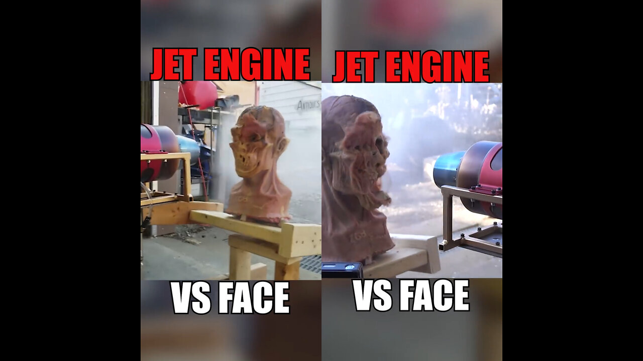 Jet Engine VS FACE (Flying Like Iron Man Update)