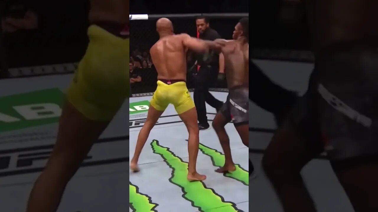 Isreal Adesanya Enters The Matrix! Anderson Silva #mma