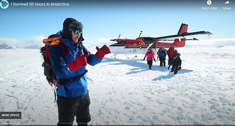 I Survived 50 Hours In Antarctica. mr beast