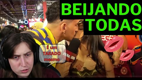 Felca assistindo ao Sergio na BGS