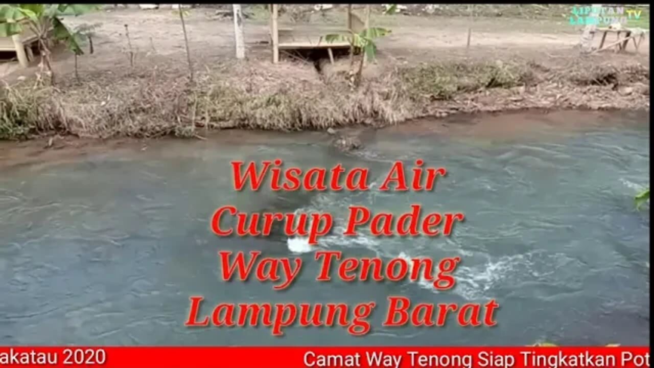 Curup Pader Way Tenong Lampung Barat, Kata Pengunjung Airnya Segerr