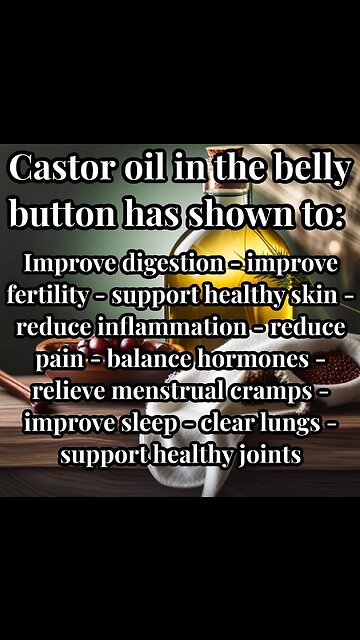 Castor oil packs… 🤔