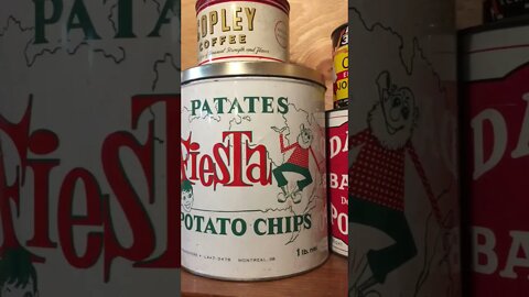 Fiesta Potato Chips Tin - #Shorts
