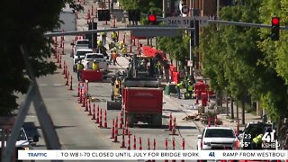 Streetcar construction on Main Street disrupts local businesses