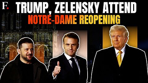 Notre-Dame Reopening: Trump Says Zelenskiy Ready For A Ceasefire Deal After Meeting in Paris